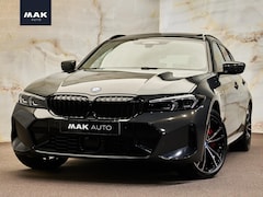 BMW 3-serie Touring - 330e xDrive M Sport Pro, M stoelen, pano, 19", tr.haak, H/K, shadow line, carbon, memory,