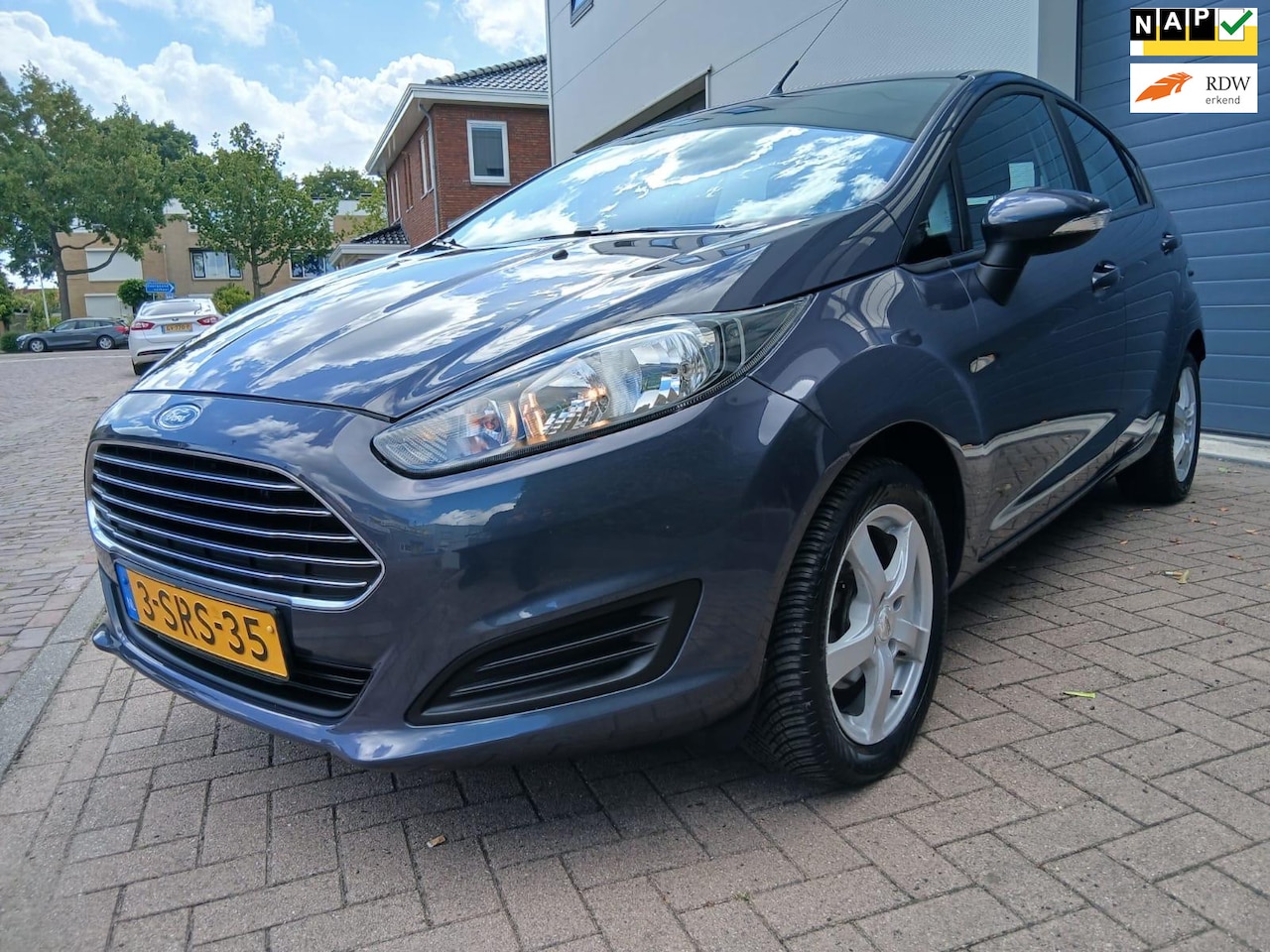 Ford Fiesta - 1.0 Style/Airco/AUX/2e eigenaar/Goed onderhouden/Start-stop/Elek-pakket - AutoWereld.nl