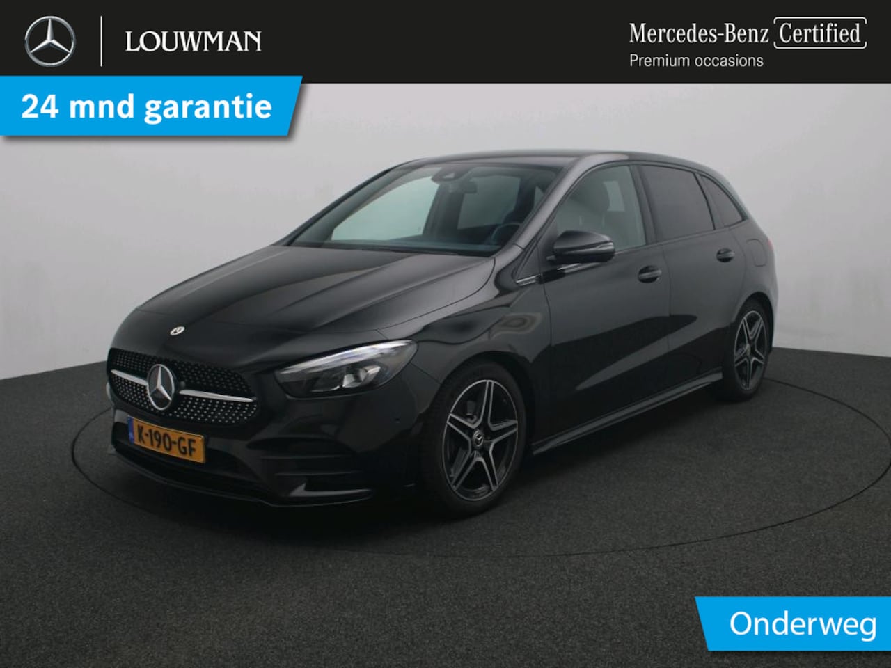 Mercedes-Benz B-klasse - 160 AMG Handgeschakeld AMG Line | Night Pakket | Spiegel Pakket | Easy-Pack Achterklep | A - AutoWereld.nl