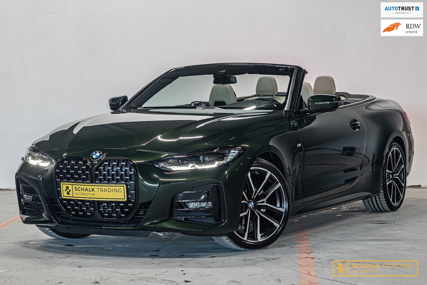 BMW 4-serie Cabrio - 420i High Executive|M-sport|E-stoel|Cam - AutoWereld.nl