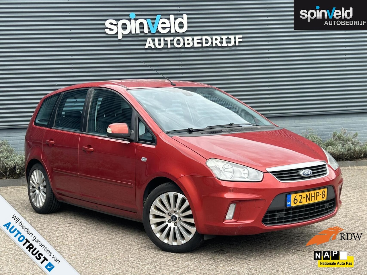 Ford C-Max - 1.8-16V Titanium Flexifuel Bj’10 NAP NL Navi Airco Trekhaak - AutoWereld.nl