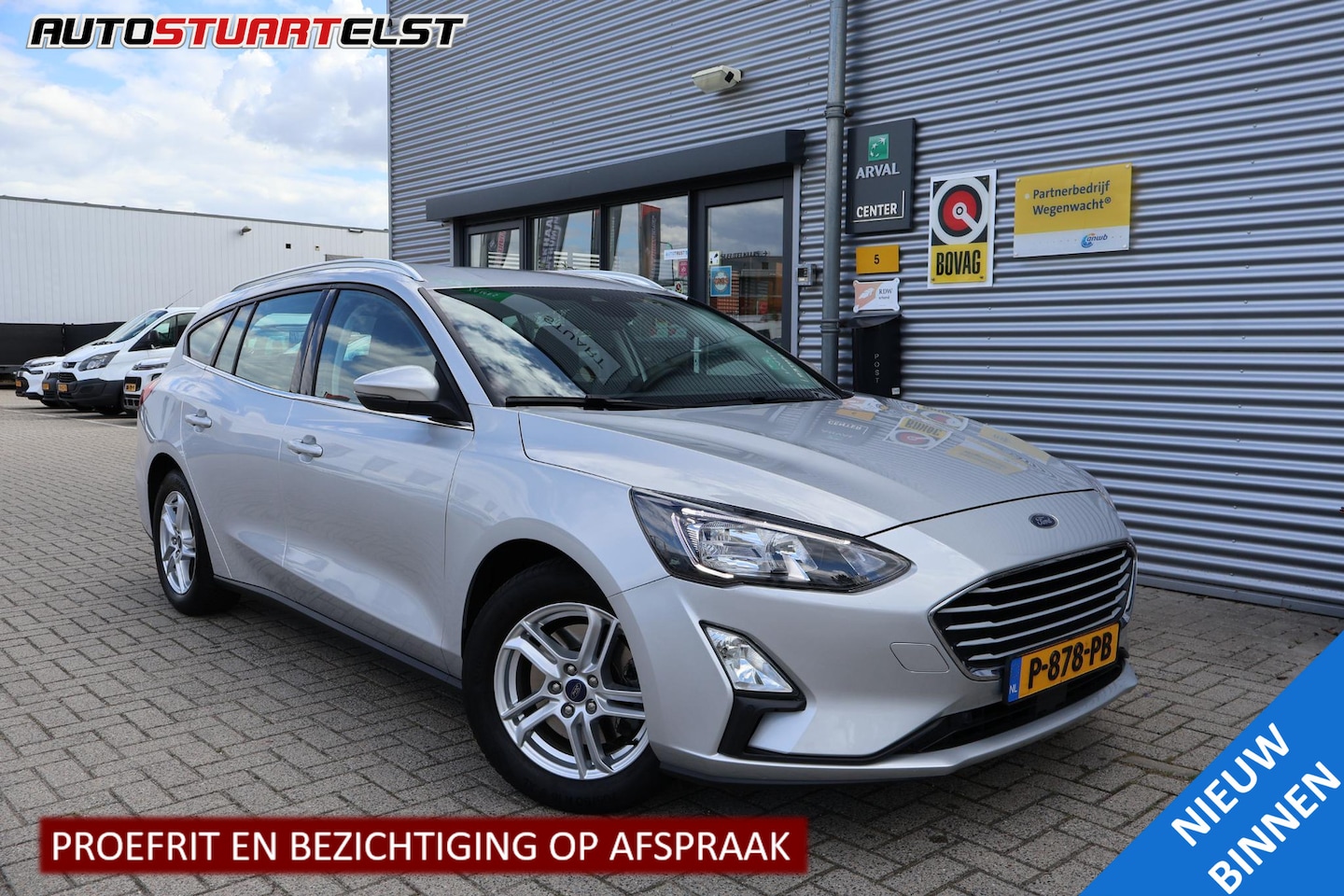 Ford Focus Wagon - 1.0 Business NAP | Volledig Onderh. | BTW | Stoelverwarming | Carplay | Bots | Start/Stop - AutoWereld.nl