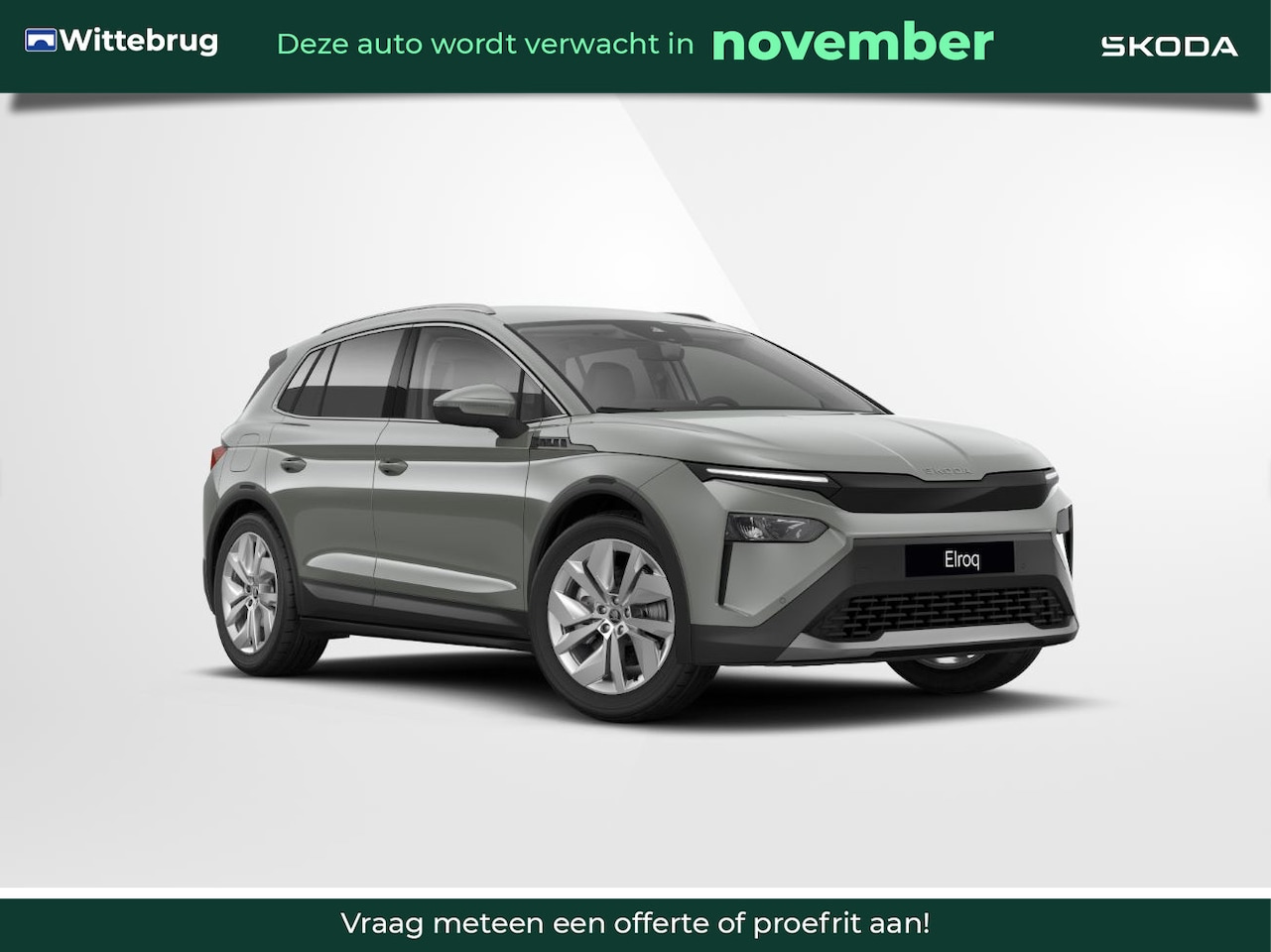 Skoda Elroq - 85 Business Edition - Tour / 20" lichtmetalen velgen / Business upgrade pakket - Clever / - AutoWereld.nl