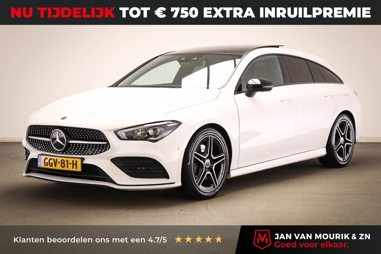Mercedes-Benz CLA-klasse Shooting Brake - 200 Business Solution AMG | WIDESCREEN | PANORAMADAK | STOELVERWARMING | CAMERA - AutoWereld.nl