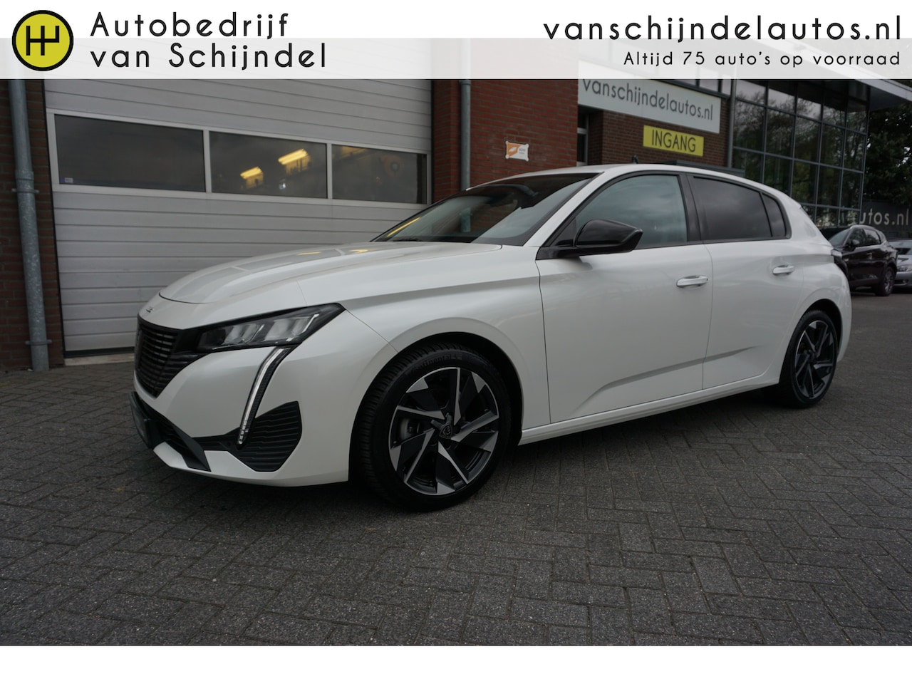 Peugeot 308 - 1.2 PURETECH 131PK AUTOMAAT ALLURE VOL LUXE!! OKT 2022 360CAMERA ADAPTIEVE CRUISE FULL LED - AutoWereld.nl