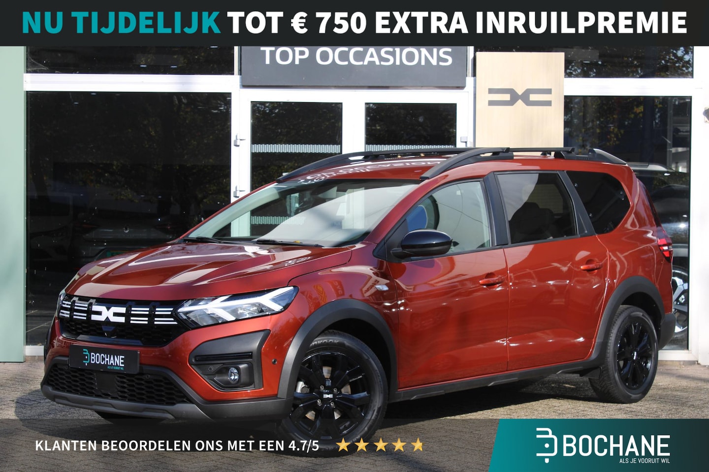 Dacia Jogger - 1.0 TCe 110 Extreme | 7-Persoons | Navigatie | Dodehoekdetectie - AutoWereld.nl
