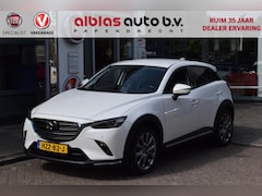 Mazda CX-3 - 2.0 Luxury|Leer|elektr.stoelen|Cam.|18"|HUD