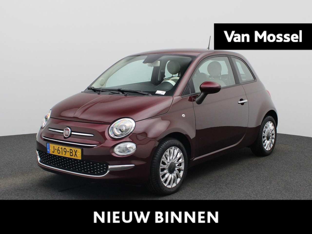 Fiat 500 - 1.0 Hybrid Lounge | Apple Carplay/Android Auto | Airco | Parkeersensoren | - AutoWereld.nl