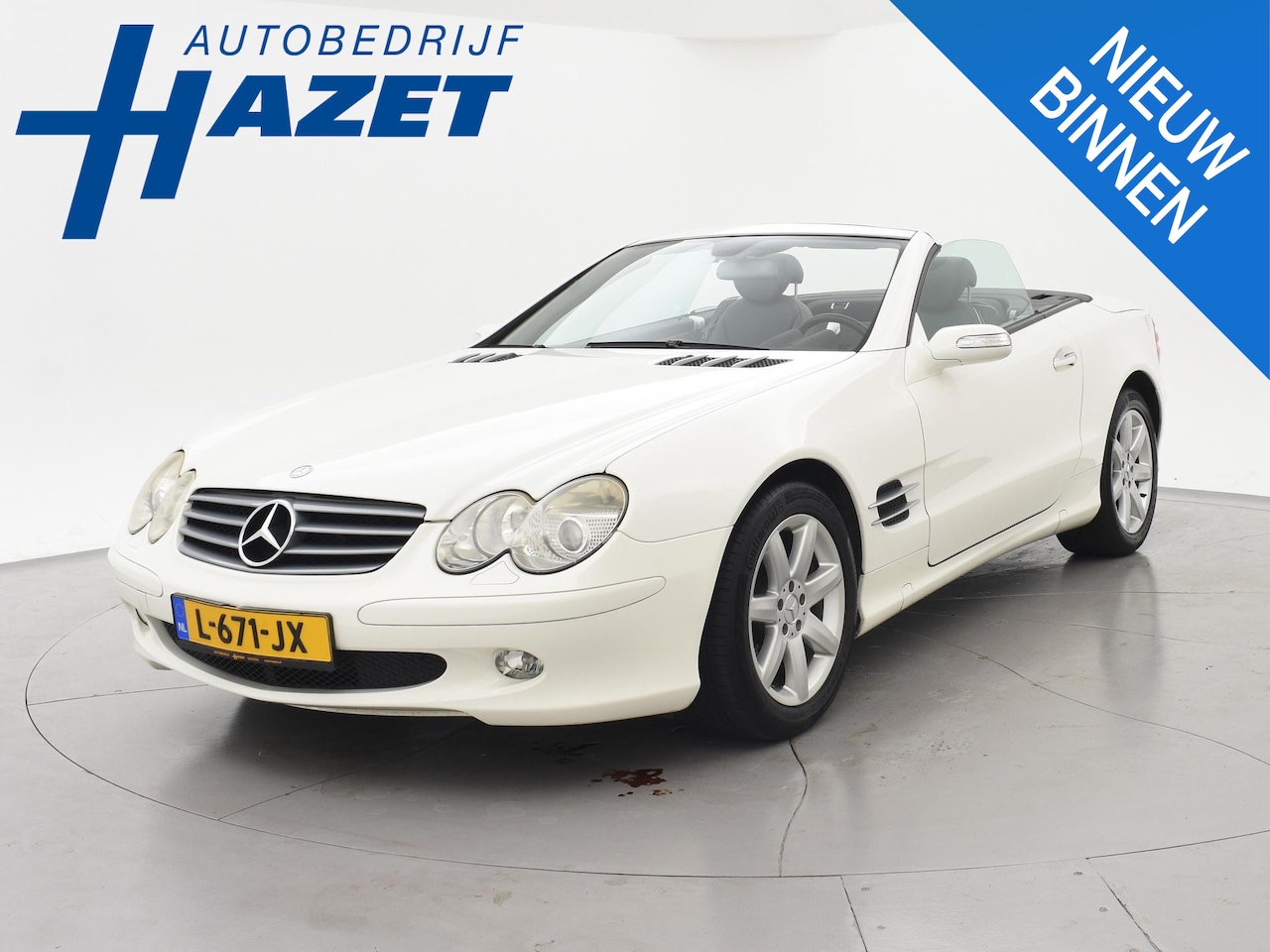 Mercedes-Benz SL-klasse Cabrio - 350 *66.102 KM* + CAMERA | CARPLAY | LEDER | STOELVERW. - AutoWereld.nl