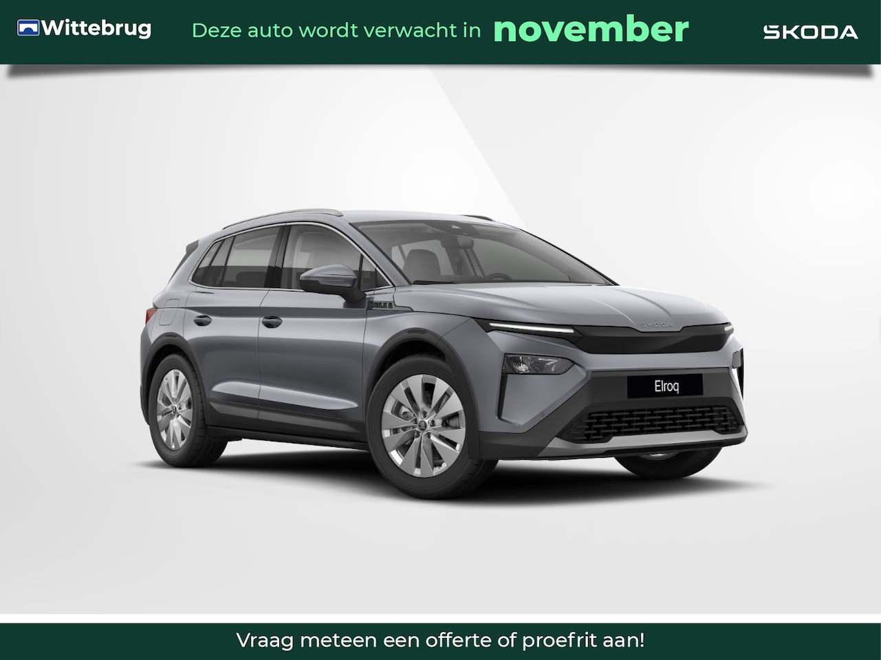 Skoda Elroq - 85 Business Edition - Tour / Business upgrade pakket Clever / Bagage scheidingsnet / €1500 - AutoWereld.nl