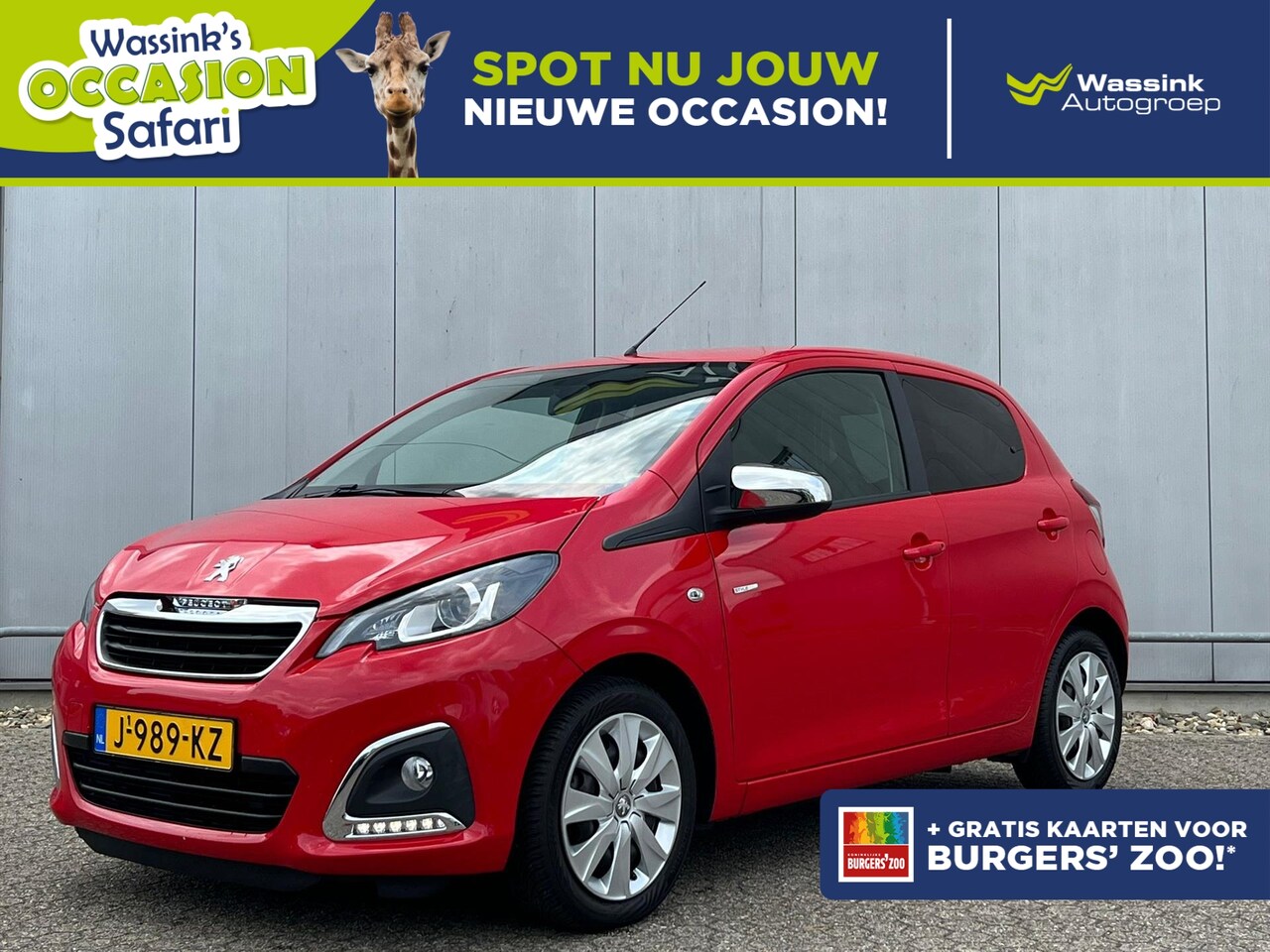 Peugeot 108 - 1.0 72pk 5drs Style | Airco | Bluetooth | Safari Actie - AutoWereld.nl