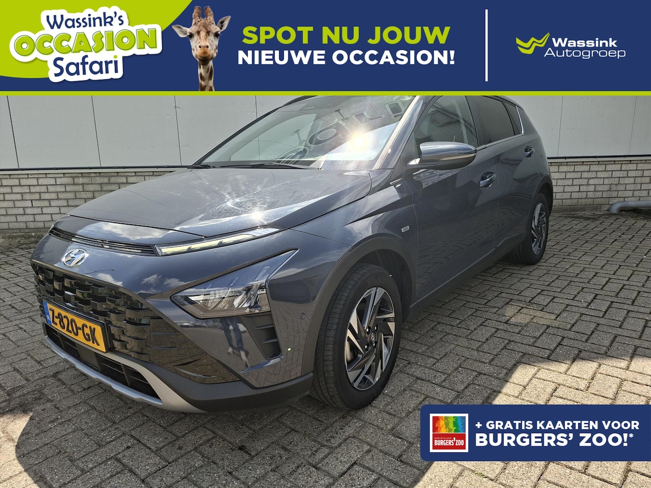 Hyundai Bayon - 1.0 T-GDI 48V 100PK 7DCT Premium | Automaat | Apple carplay & Android Auto | Safari Actie - AutoWereld.nl