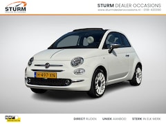Fiat 500 C - 1.0 Hybrid Star | Navigatie Full-Map | Park. Sensor | Cruise & Climate Control | Elek. Cab