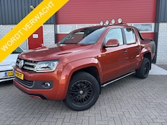 Volkswagen Amarok - 2.0 TDI 4Motion BM AUTOMAAT / XENON / TREKHAAK / LEDER / STOELVERW / GR NAVI / CAMERA / PD