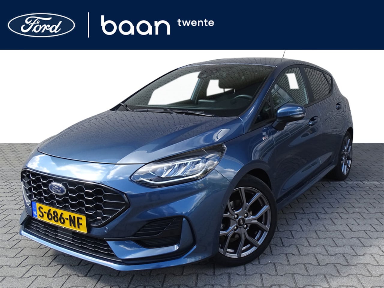 Ford Fiesta - 1.0 EcoBoost Hybrid ST-Line X / Winter Pack / Adapt. Cruise Control / Camera - AutoWereld.nl