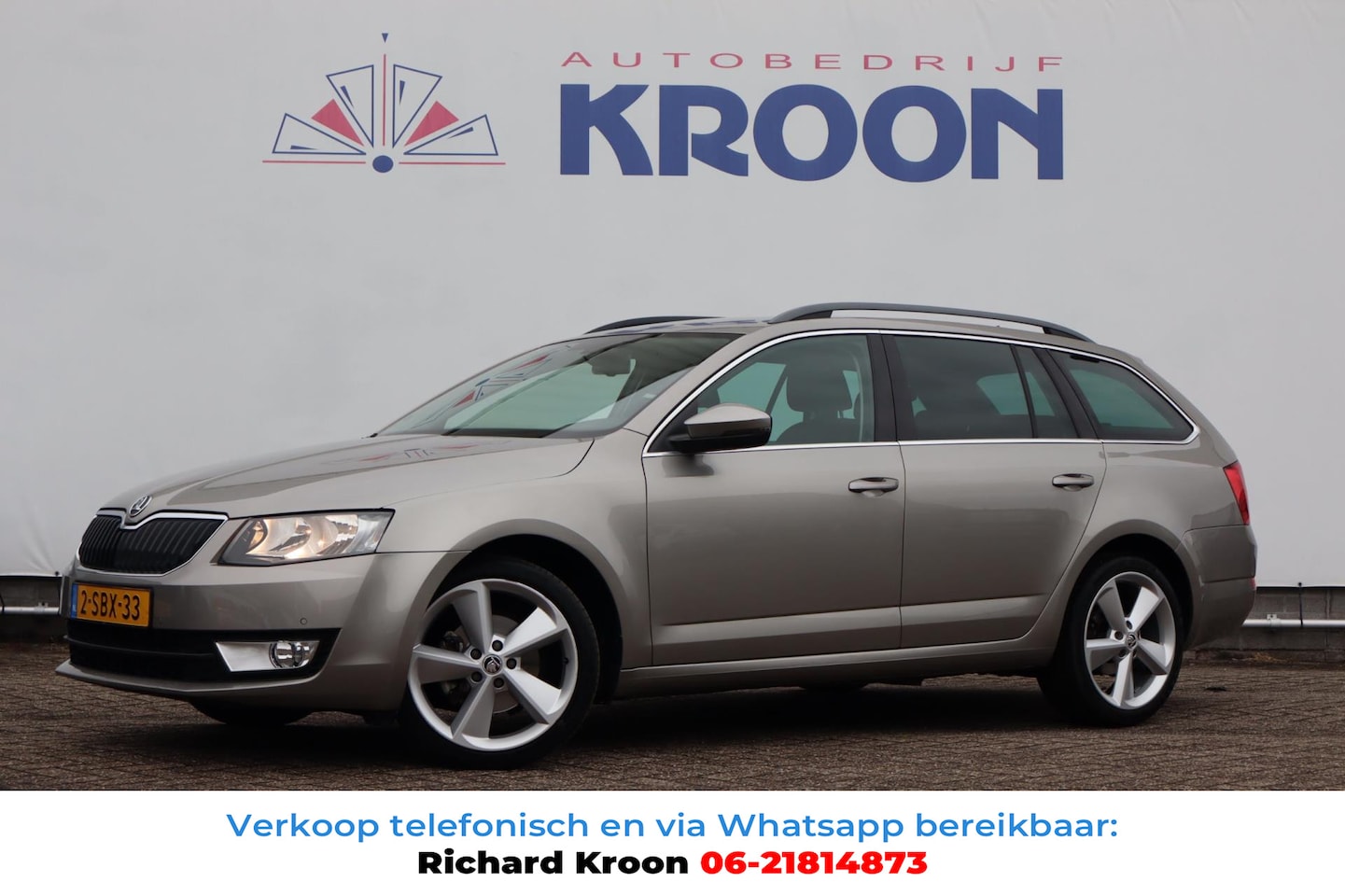 Skoda Octavia Combi - 1.4 TSI Greentech Ambition Businessline|Automaat|Parkeersensoren|Airco| - AutoWereld.nl