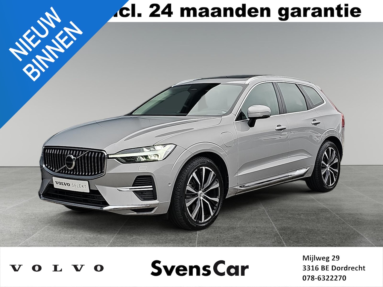 Volvo XC60 - Recharge T6 AWD Ultimate Bright | Luchtvering | 360° camera | Bowers & Wilkins | Trekhaak - AutoWereld.nl