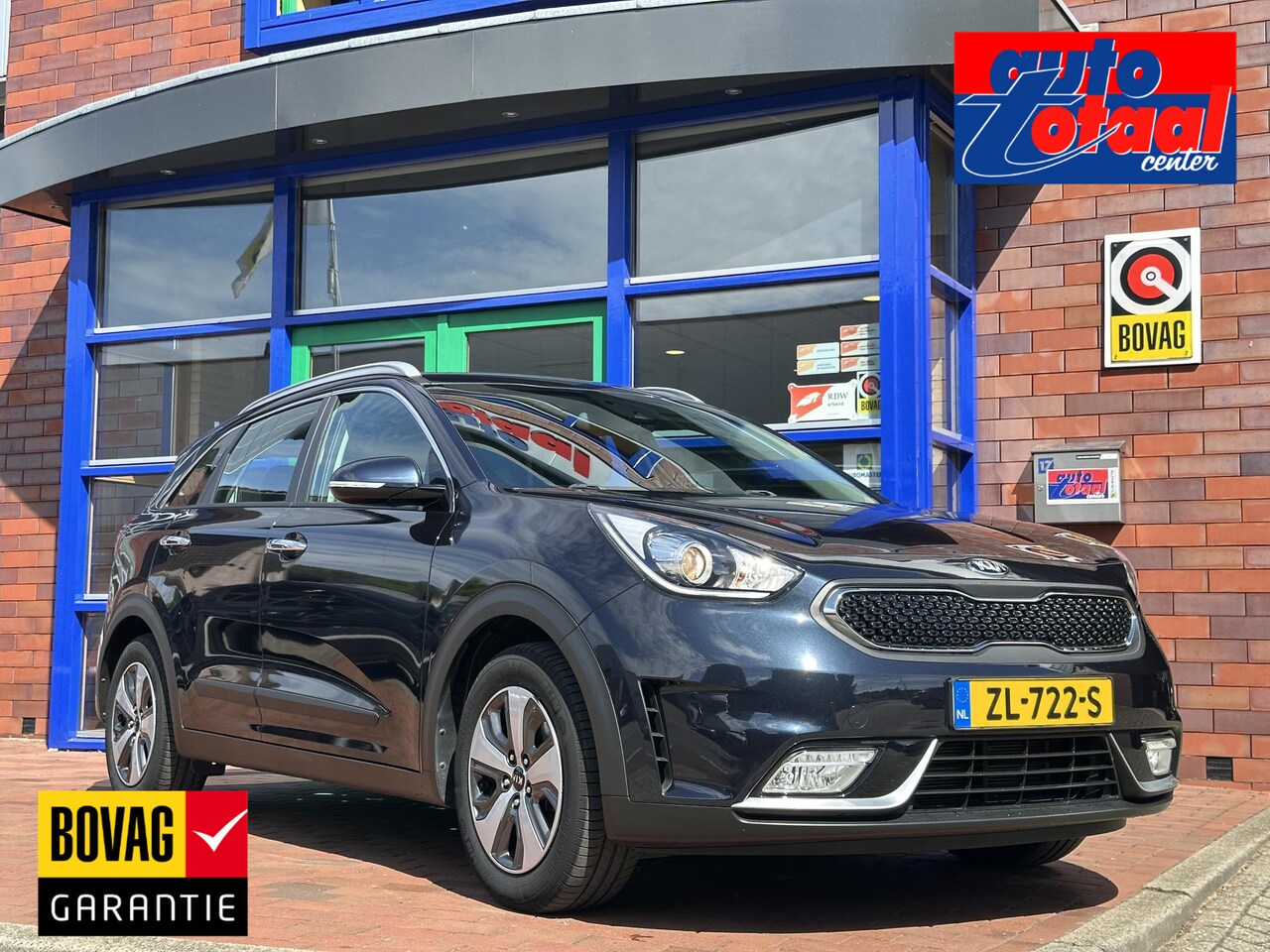 Kia Niro - 1.6 GDi Hybrid DynamicLine | Airco |Navi | Trekhaak - AutoWereld.nl