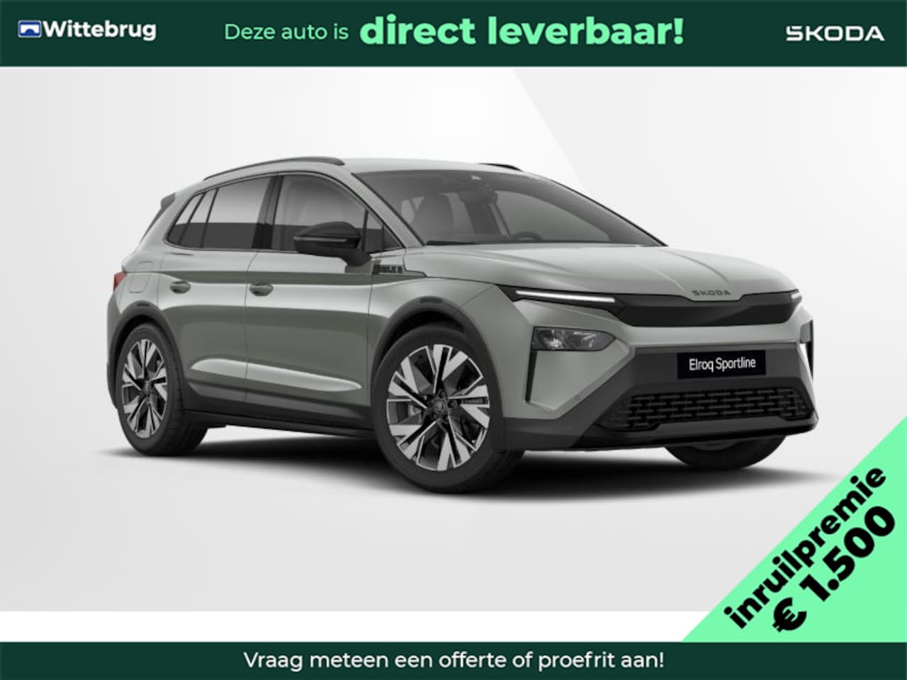 Skoda Elroq - 85 Sportline Edition Business Upgrade Pakket Plus / Winter Pakket / Trekhaak Wegklapbaar - AutoWereld.nl