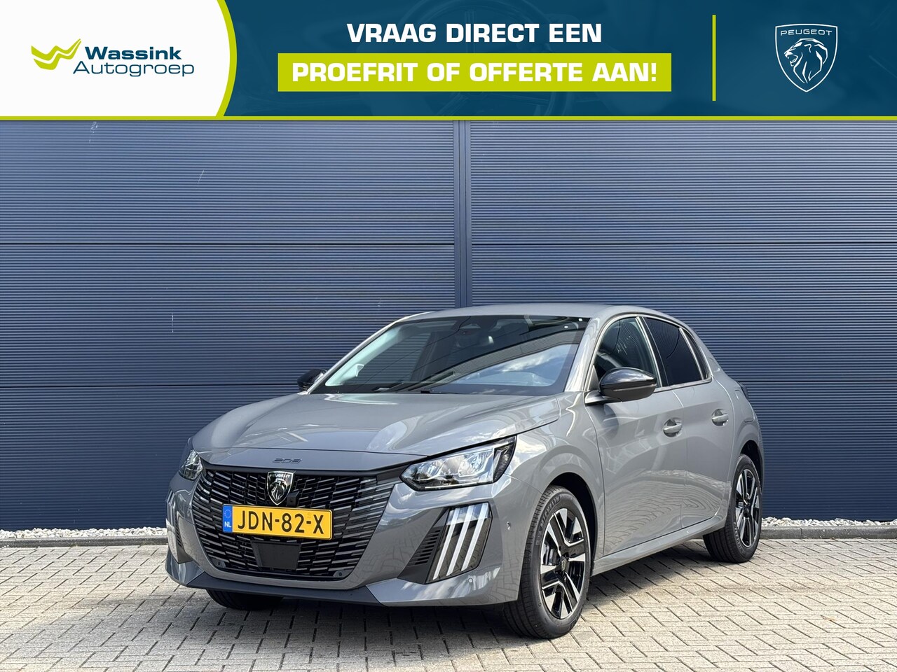 Peugeot 208 - 1.2 Hybrid 110 Allure|Parkeercamera voor&achter|Apple Carplay&Android Auto|Navigatie|Clima - AutoWereld.nl