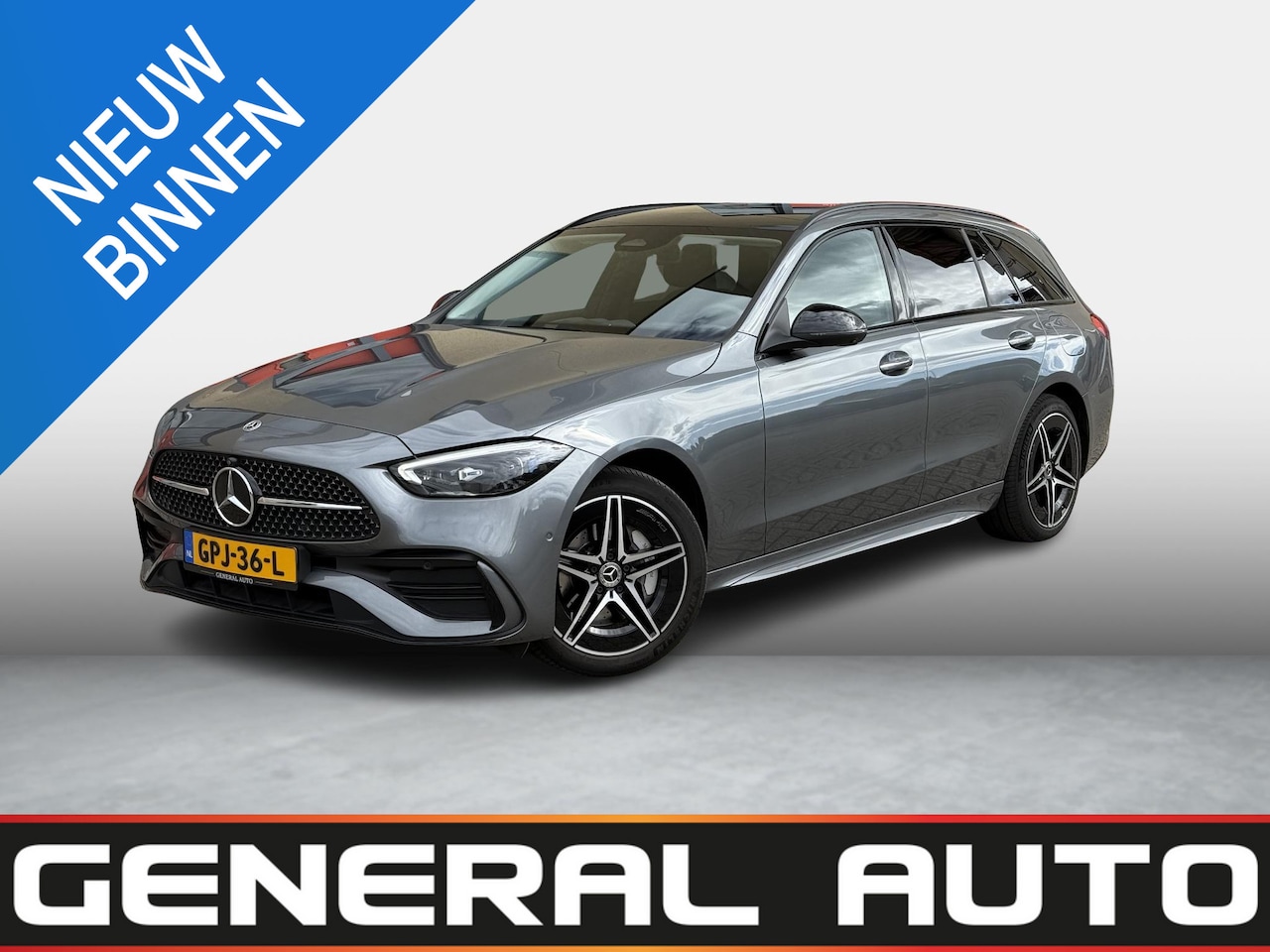 Mercedes-Benz C-klasse Estate - 300 e 4MATIC Luxury Line 300 e 4MATIC Luxury Line, Pano, - AutoWereld.nl