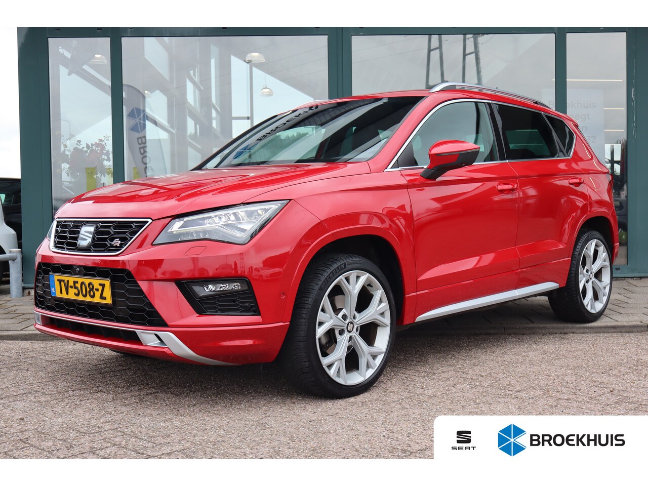 SEAT Ateca - 1.5 TSI FR Business Intense | Airco (automatisch) | Hill hold functie | Start/stop systeem - AutoWereld.nl