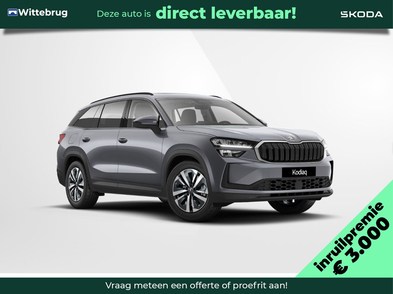 Skoda Kodiaq - 1.5 TSI MHEV Business Edition 7p. 18" lichtmetalen velgen / Comfort Pakket / Panoramadak / - AutoWereld.nl