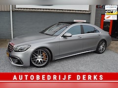 Mercedes-Benz S-klasse - AMG 63 4Matic+ Lang Premium Plus | Pano| Nightvision | Nieuwstaat|