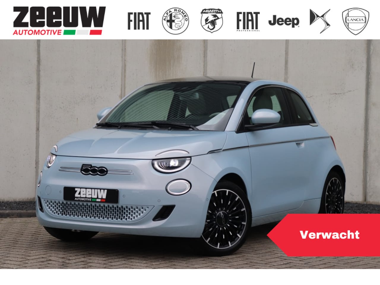 Fiat 500e - La Prima 42 kWh | Pano | Technology | Winter | 17" - AutoWereld.nl