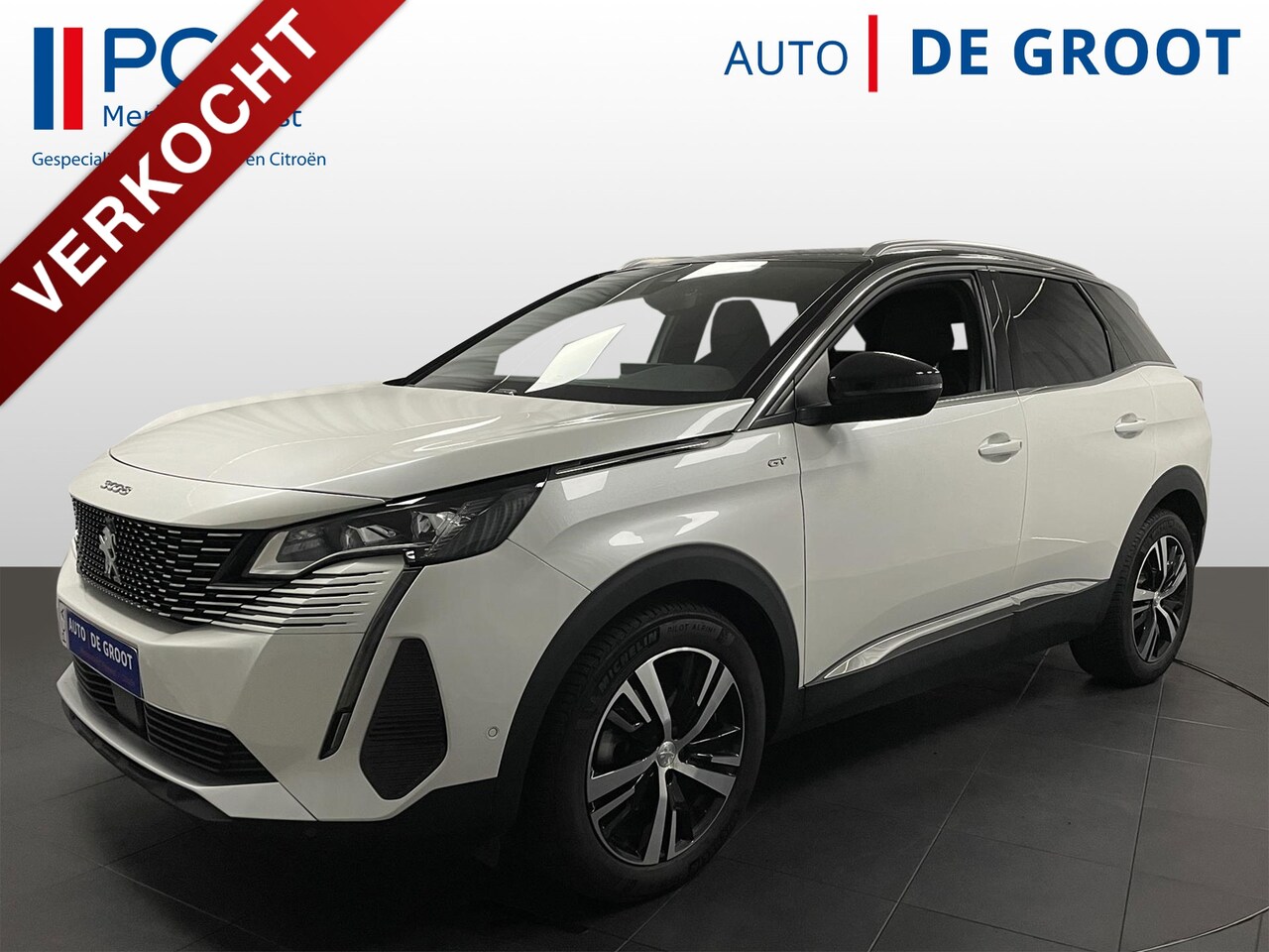 Peugeot 3008 - GT Autom.130pk Handsfree klep | Trekhaak | Alcantara - AutoWereld.nl