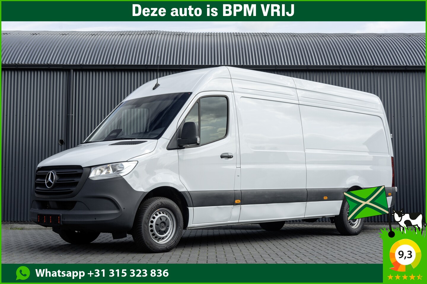 Mercedes-Benz Sprinter - 317 CDI | L3H2 | Automaat met Flippers | MBUX | Camera | Climate | Cruise | PDC | Euro 6 - AutoWereld.nl