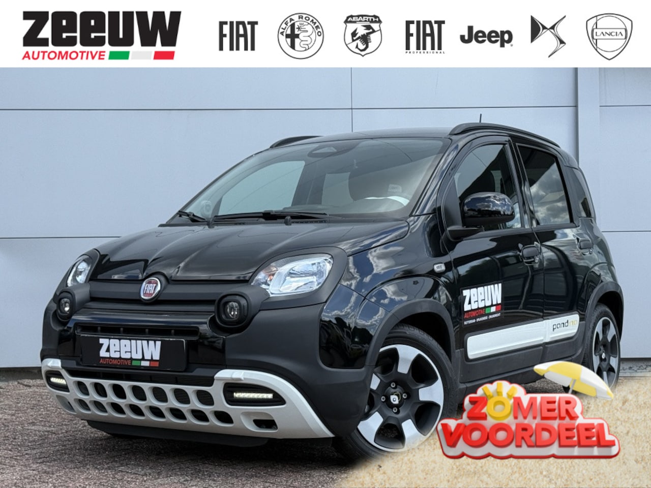 Fiat Panda - 1.0 Hybrid Pandina | Cruise Control | Carplay | Airco - AutoWereld.nl