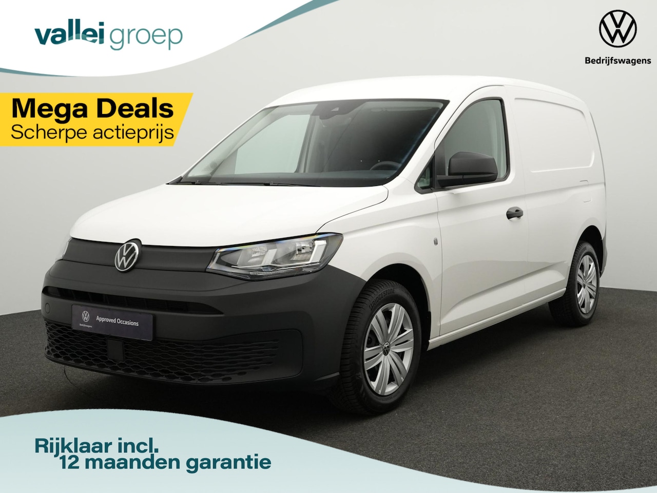Volkswagen Caddy Cargo - 1.5 TSI 114 pk | Trekhaak | Navigatie | Parkeersensoren achter | Apple Carplay / Android A - AutoWereld.nl