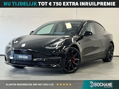 Tesla Model 3 - Performance AWD 75 kWh LONG RANGE DUAL MOTOR | CAMERA | PANORAMADAK | LEDER