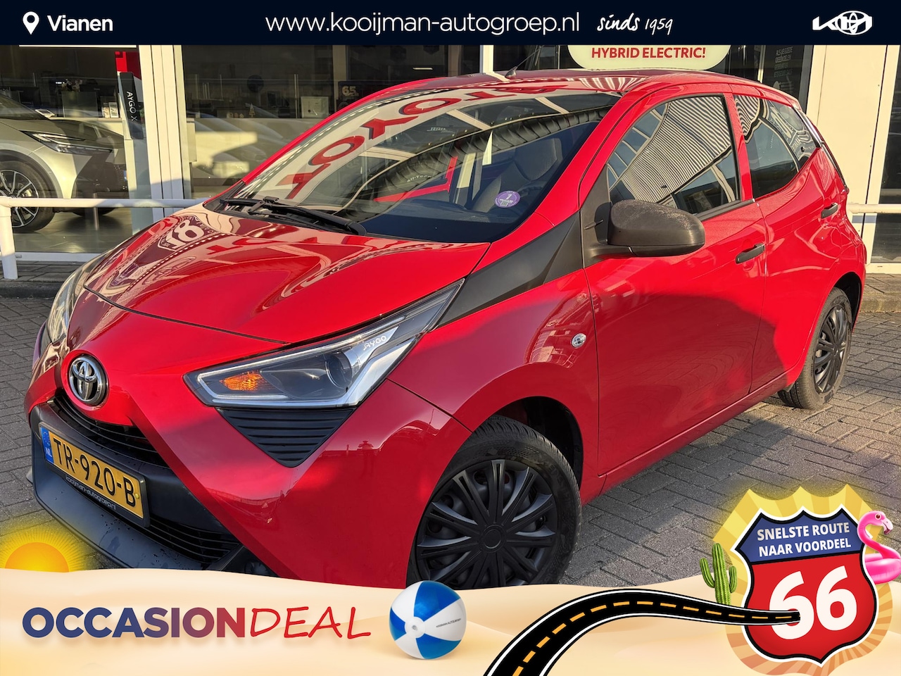Toyota Aygo - 1.0 VVT-i x-fun SLECHTS 94.000KM, NEDERLANDSE AUTO - AutoWereld.nl