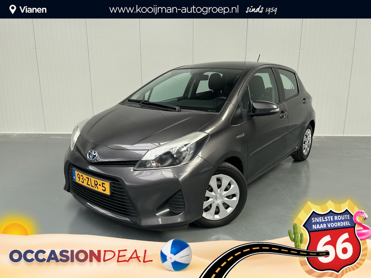 Toyota Yaris - 1.5 Full Hybrid Aspiration met trekhaak, Cruise control, leuke auto zeer zuinig met automa - AutoWereld.nl