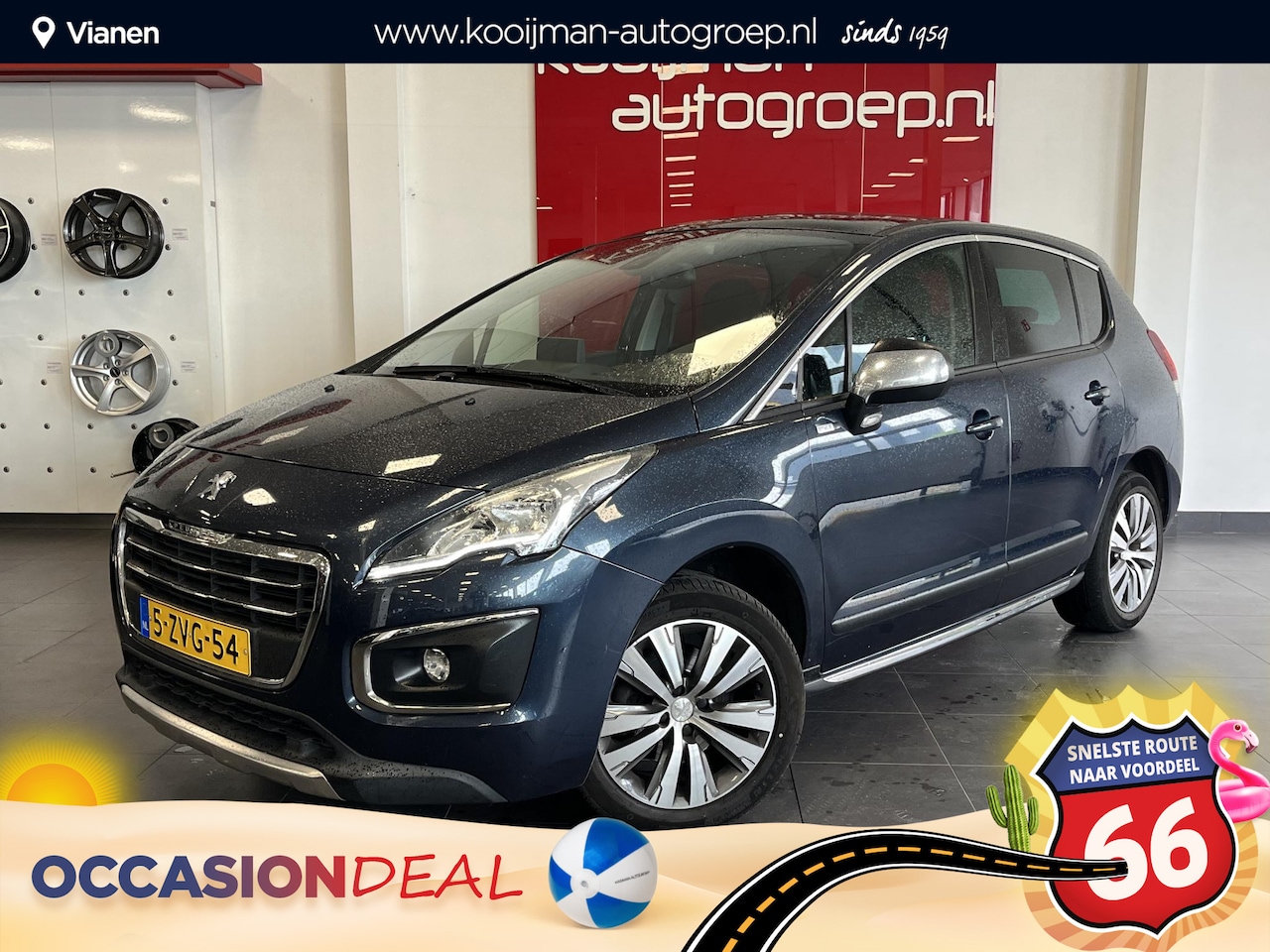Peugeot 3008 - 1.6 THP Style met Trekhaak, Cruise Control, Panorama dak en meer! - AutoWereld.nl