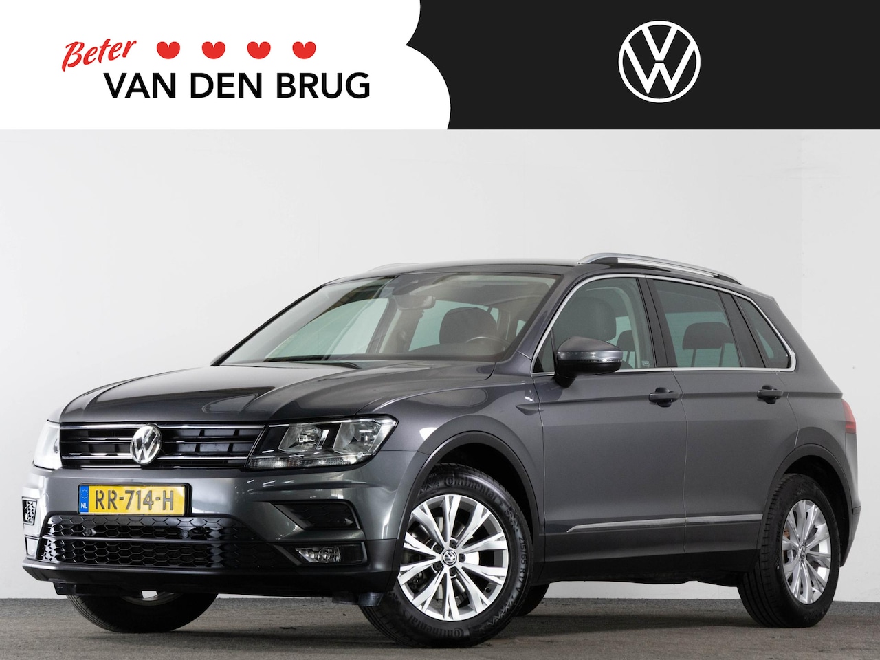 Volkswagen Tiguan - 1.4 TSI 125 PK Comfortline Business | Navigatie | Trekhaak | Adaptieve Cruise Control | St - AutoWereld.nl
