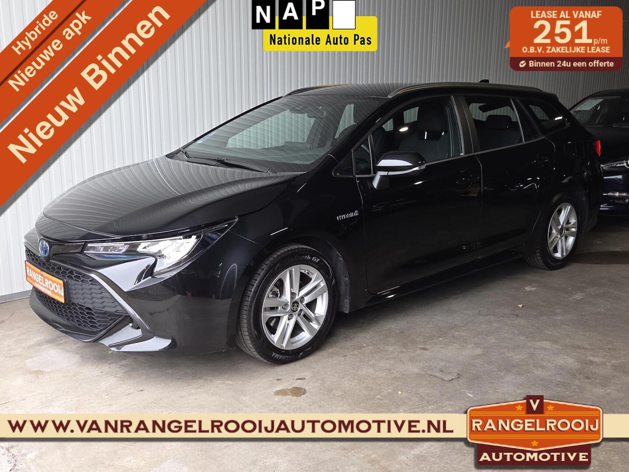 Toyota Corolla Touring Sports - 1.8 Hybrid Active 1.8 Hybrid Active, ad.cruise, LED kopl., camera, carplay - AutoWereld.nl