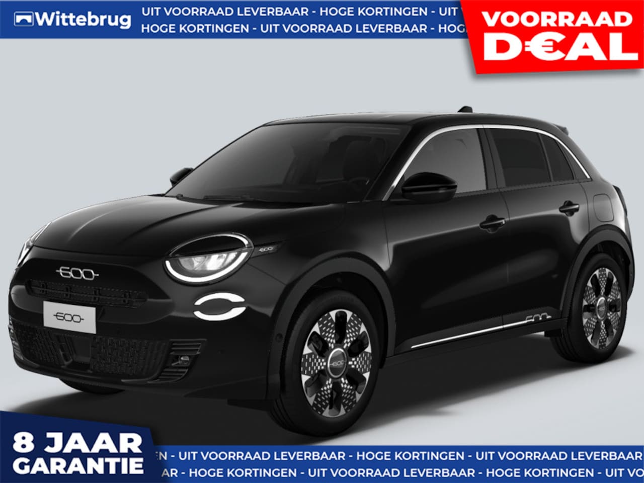 Fiat 600 - 1.2 Hybrid La Prima DIRECT RIJDEN - 8 JAAR GARANTIE - AutoWereld.nl