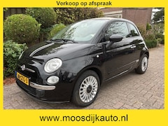 Fiat 500 C - 1.2i Cabrio/ Lounge vanaf € 149, - p/m // Automaat/ NL Auto/ airco/ NAP / Lm. velgen/ Nw-A