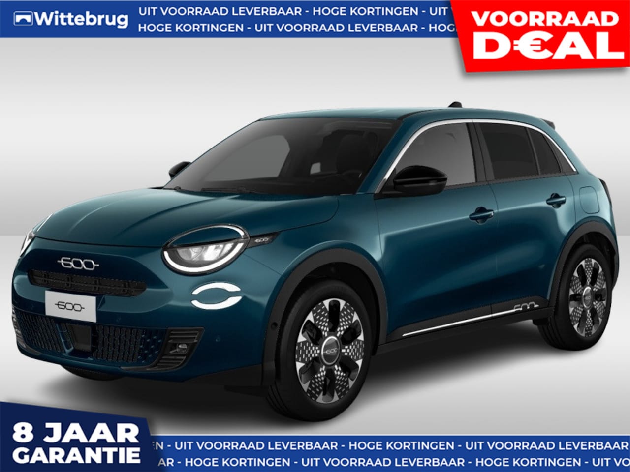 Fiat 600 - 1.2 Hybrid La Prima DIRECT RIJDEN - 8 JAAR GARANTIE - AutoWereld.nl