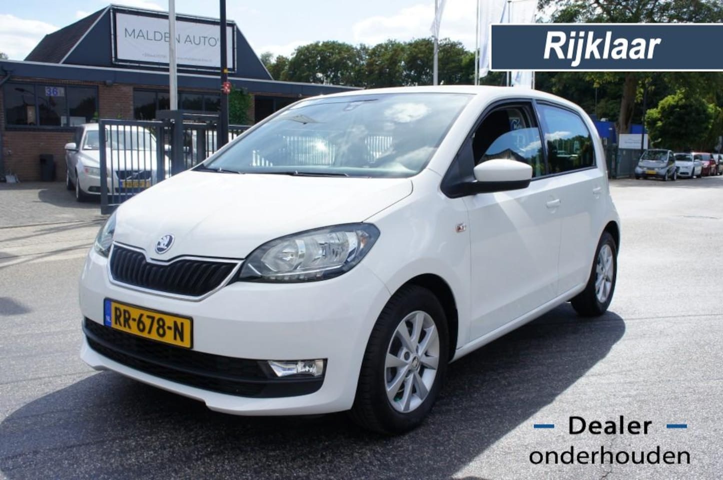 Skoda Citigo - 1.0 GRT. AMBITION AIRCO/CRUISE/LMV PERFECTE STAAT - AutoWereld.nl