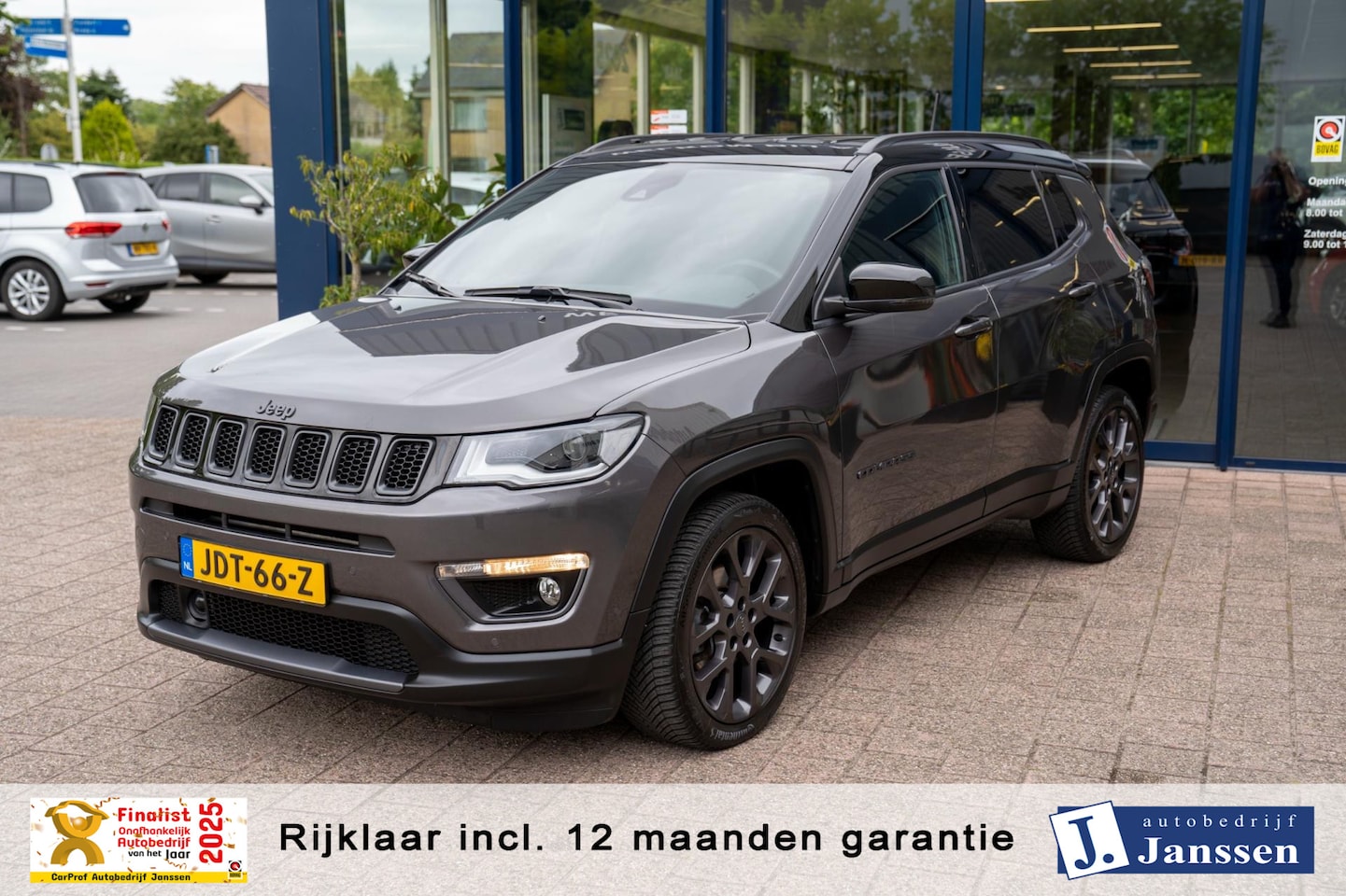 Jeep Compass - 1.3T Limited |Prijs rijklaar incl 12 mnd garantie| Navi Leder Stoel/stuurverwarming camera - AutoWereld.nl