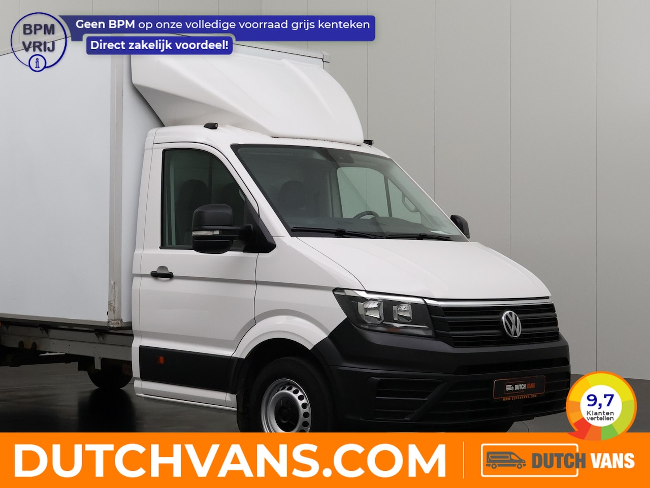 Volkswagen Crafter - 2.0TDI 177PK DSG Automaat Bakwagen+Laadklep | Navigatie | Airco | Cruise | 3-Persoons - AutoWereld.nl