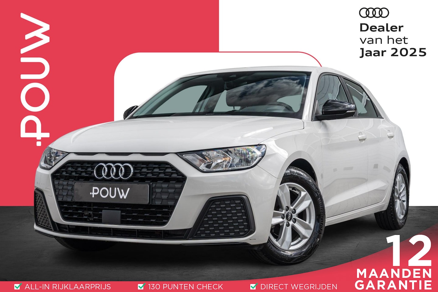 Audi A1 Sportback - 25 TFSI 95pk Pro Line | Apple Carplay | Airco | Cruise Control - AutoWereld.nl