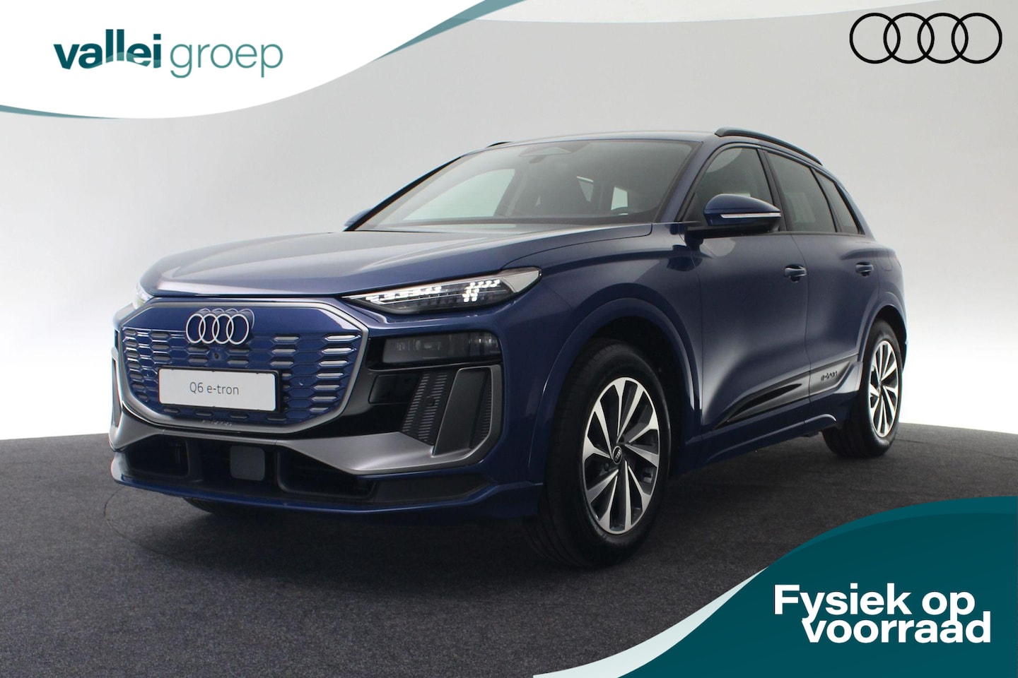Audi Q6 e-tron - Advanced edition Performance 100kWh 225kW / 306 pk | Tech plus | Sportstoel zwart leder-ku - AutoWereld.nl