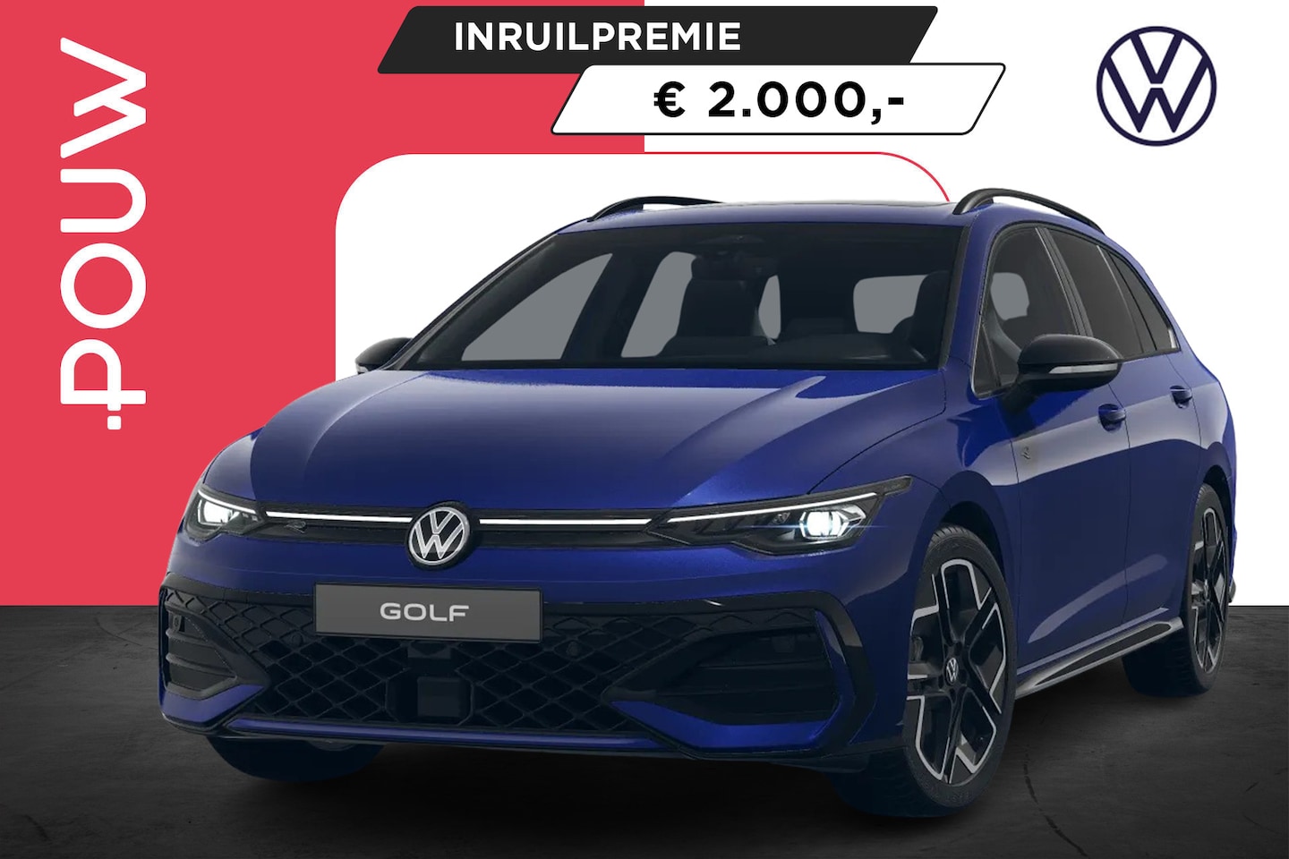 Volkswagen Golf Variant - 1.5 eTSI 116pk R-Line Edition | LMV 18'' | Panoramadak - AutoWereld.nl