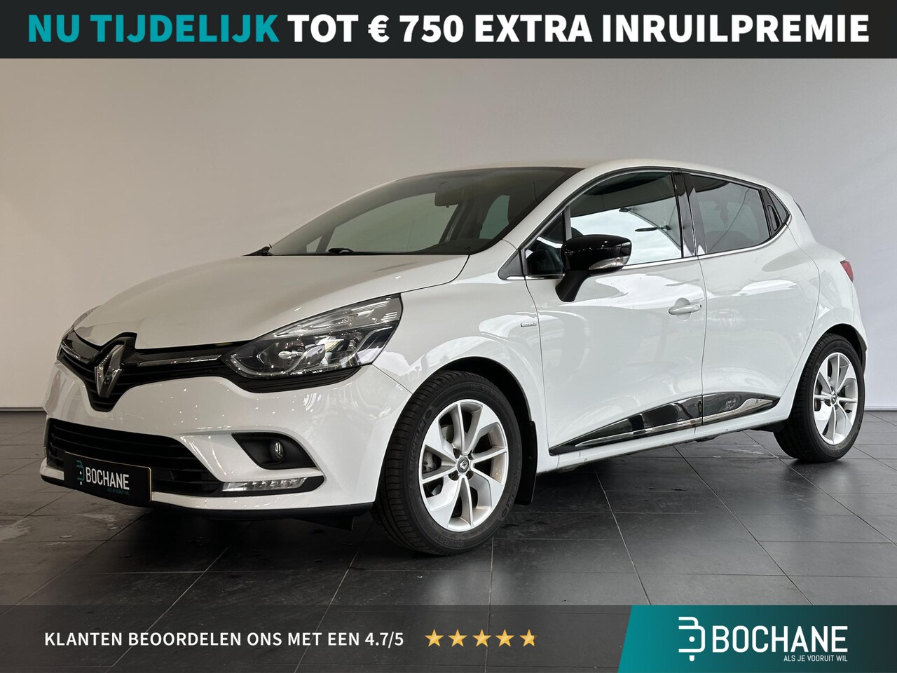 Renault Clio - 0.9 TCe Limited NAVIGATIE | PARKEERSENSOREN ACHTER | LICHTMETALEN VELGEN - AutoWereld.nl