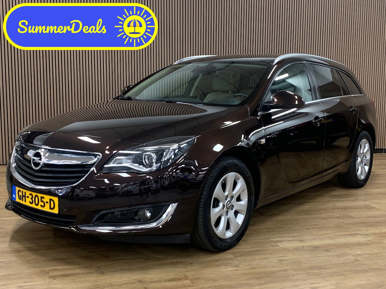 Opel Insignia Sports Tourer - 1.6 T Business+|101000KM|Navigatie|Leder| - AutoWereld.nl